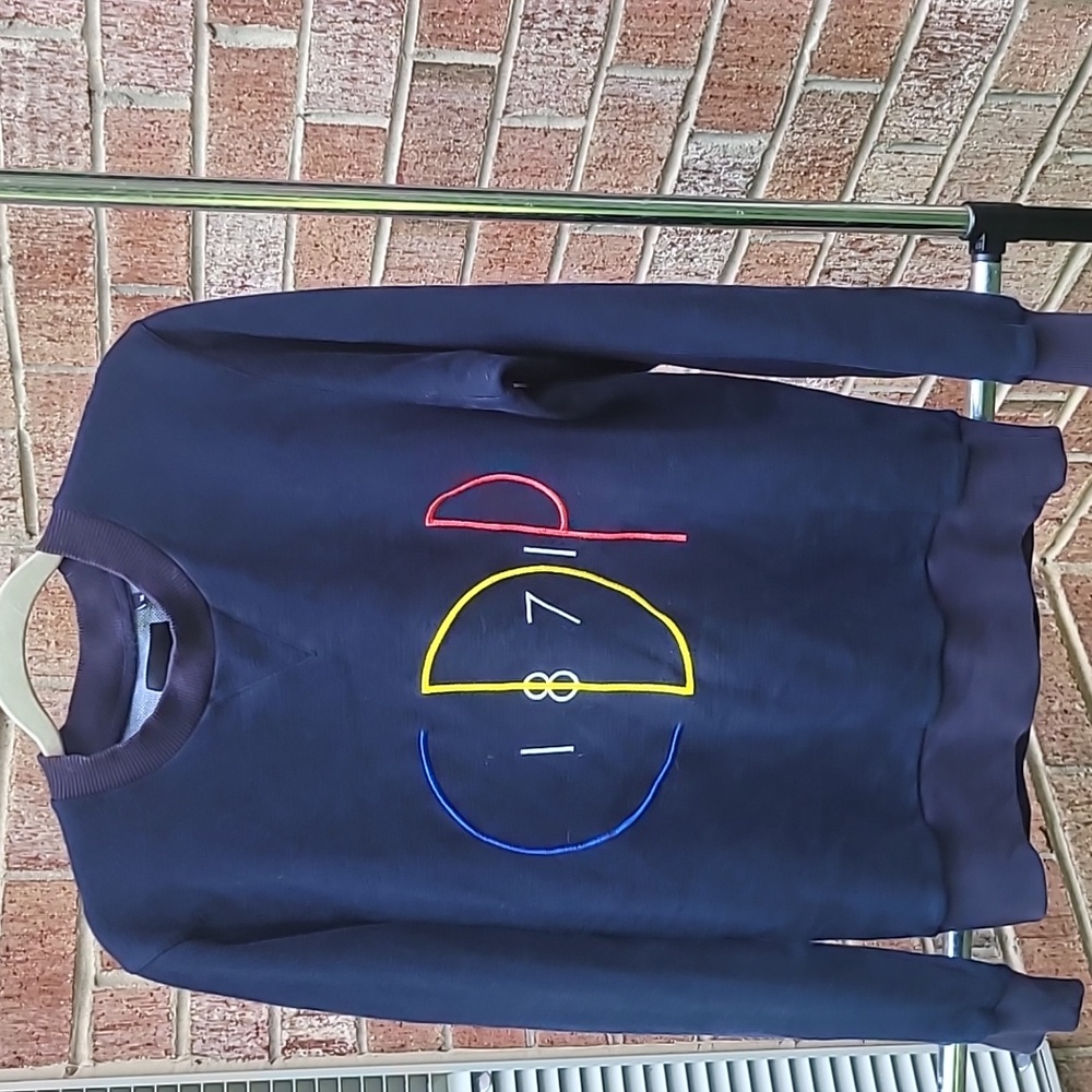 1871 CDP Navy Blue Sweater. Medium